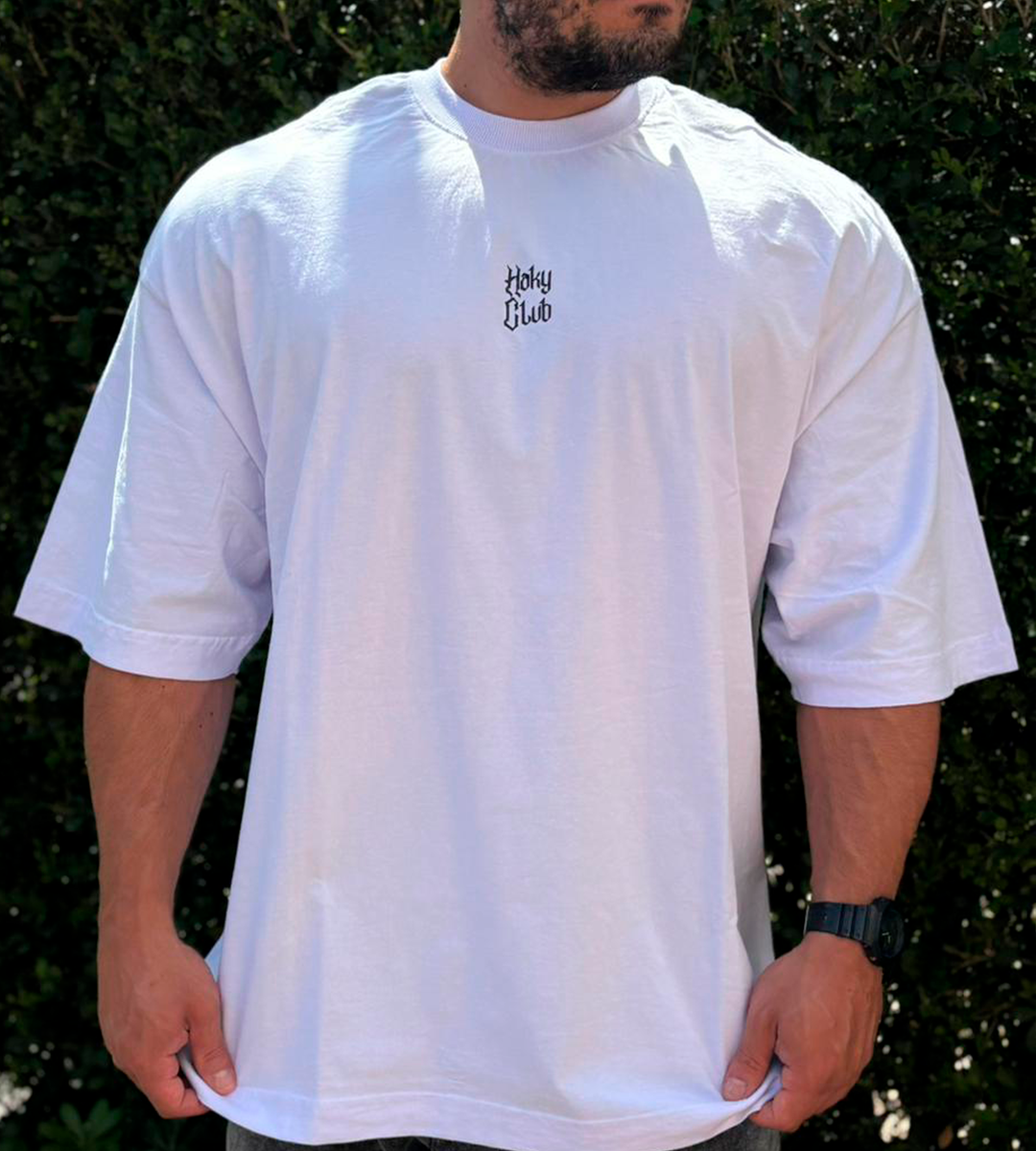 Oversized Haky Basic - Branca