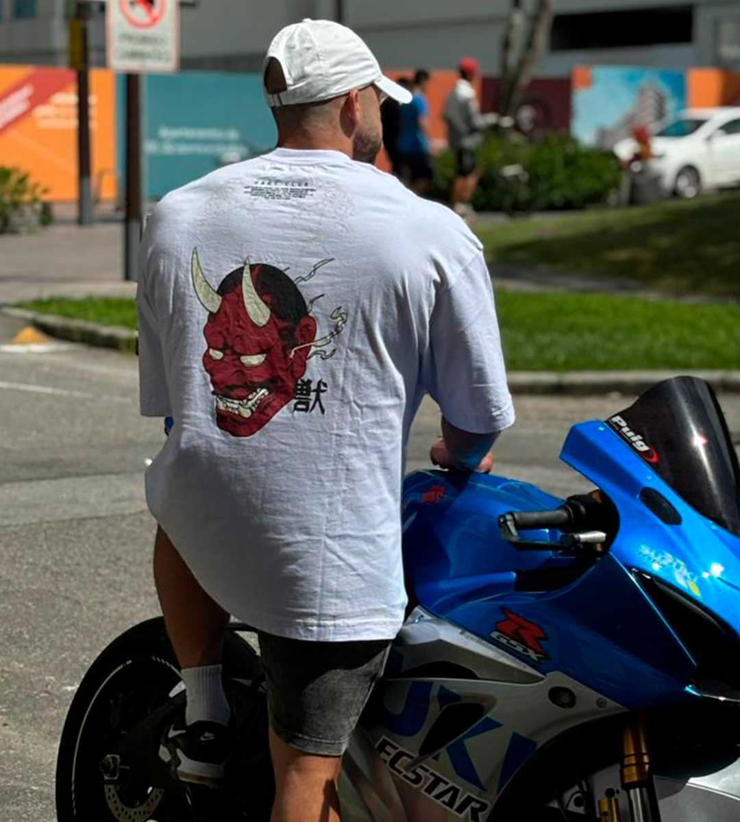 Oversized Haky Hannya - Branca