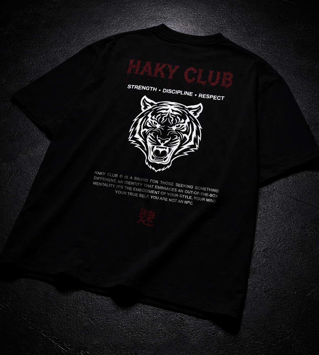 Oversized Culture Tiger - Preta