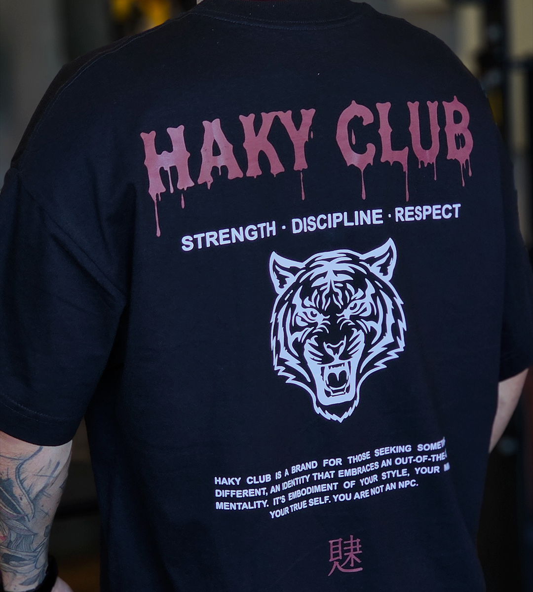 Oversized Culture Tiger - Preta